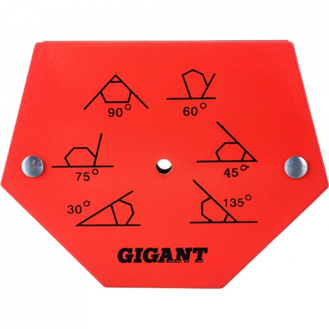 Угольник магнитный шестиугольник 50LBS GIGANT G-0516 15903481